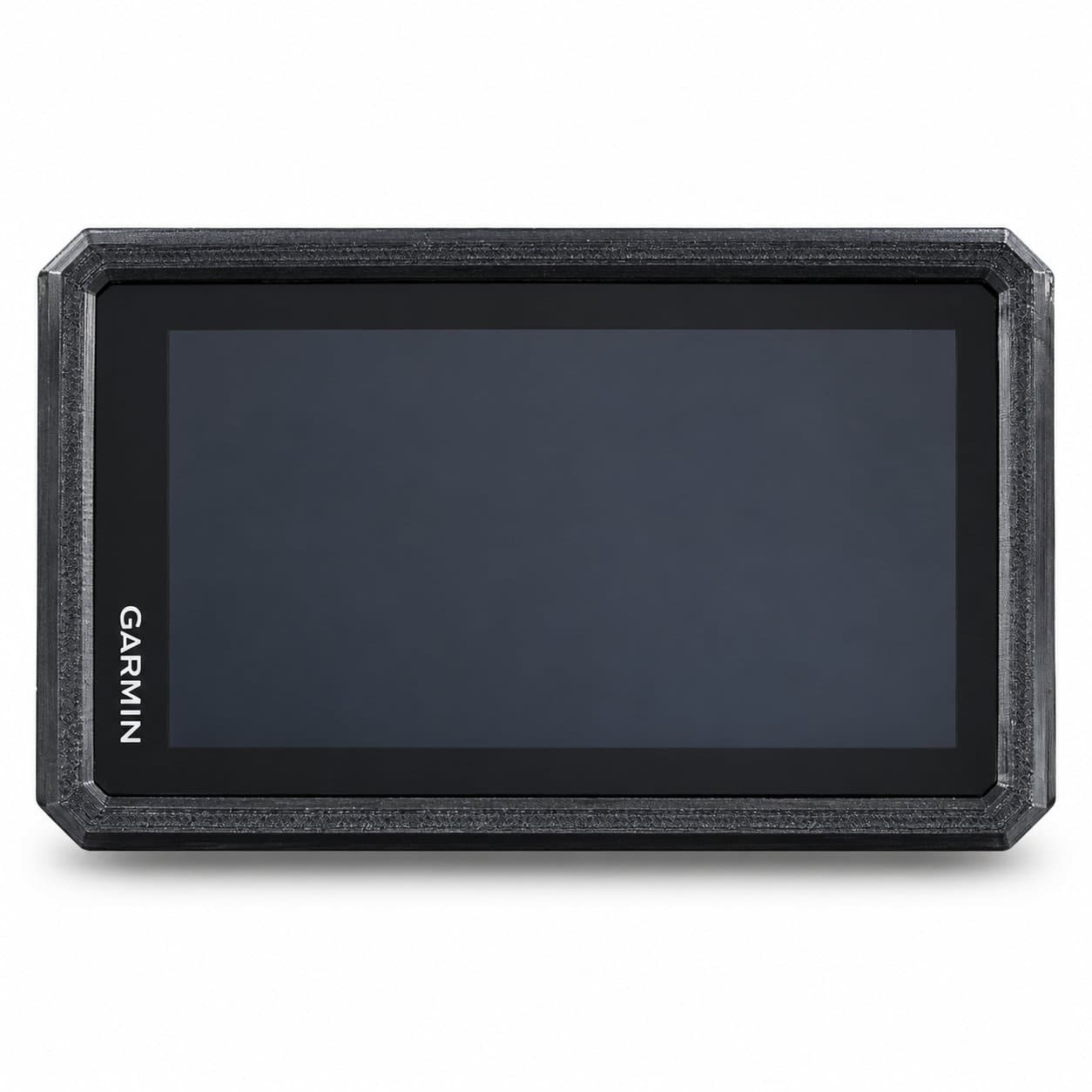 RideShell Standard case fitted on a Garmin zūmo motorcycle GPS (front view)
